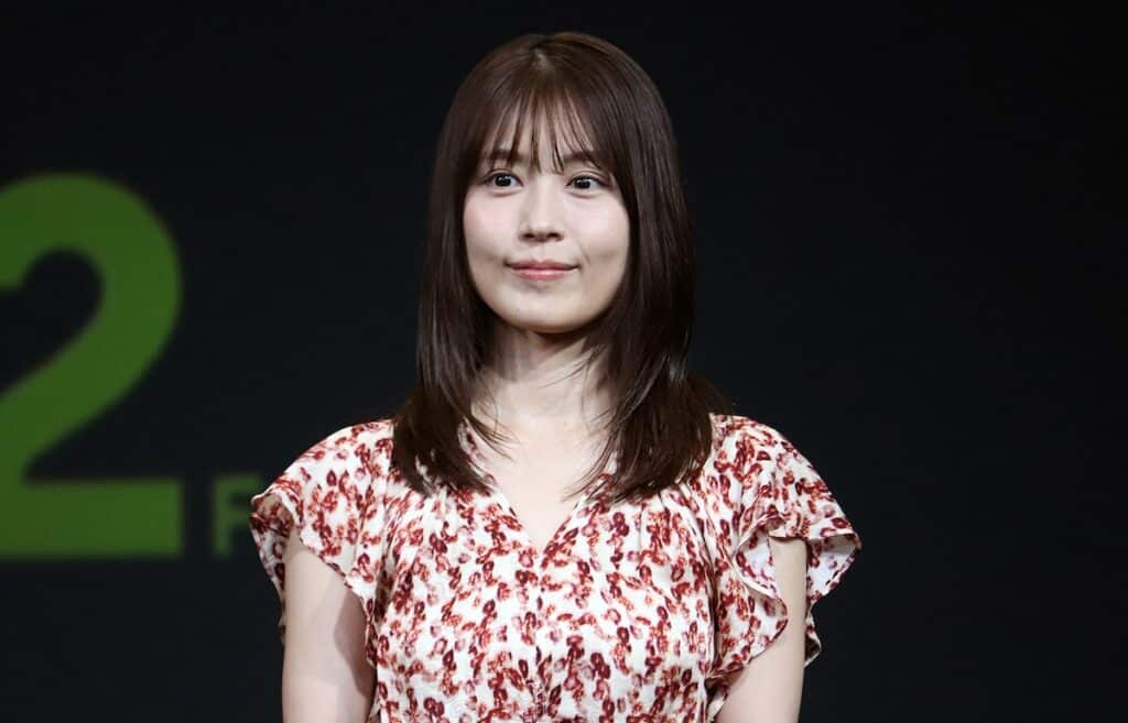 福山雅治主演映画『ブラック・ショーマン』完成報告会にて