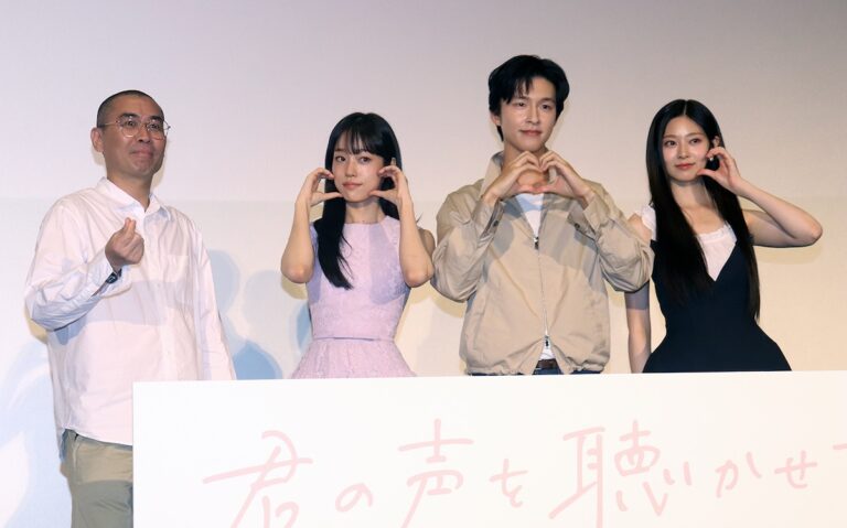 映画『君の声を聴かせて』チョ・ソンホ監督、ノ・ユンソ、ホン・ギョン、キム・ミンジュ