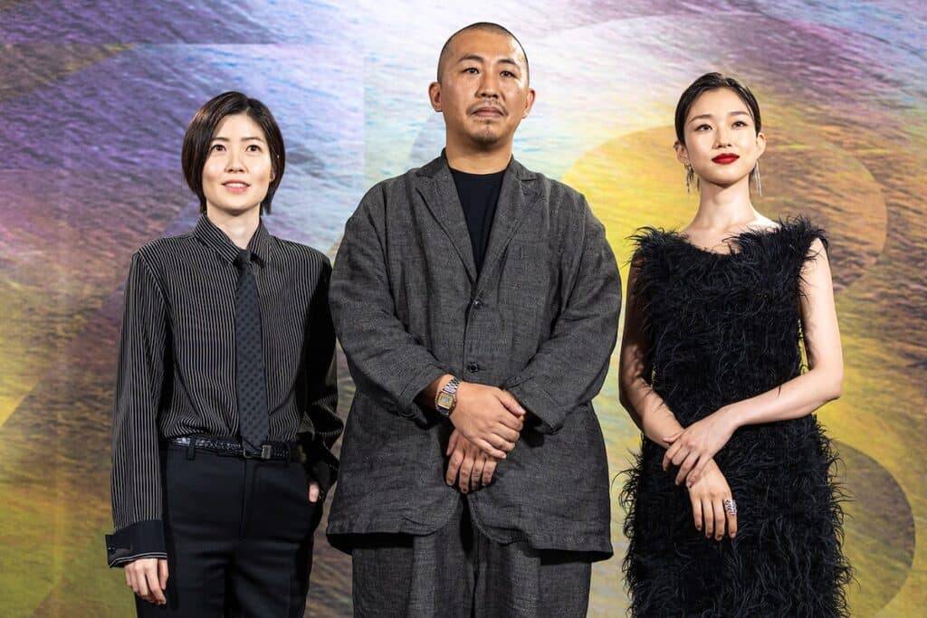 Locarno78, "Tabi to Hibi" Photocall, in the presence of Sho Miyake, Eun Kyung Shim and Yuumi Kawai, 15.08.2025