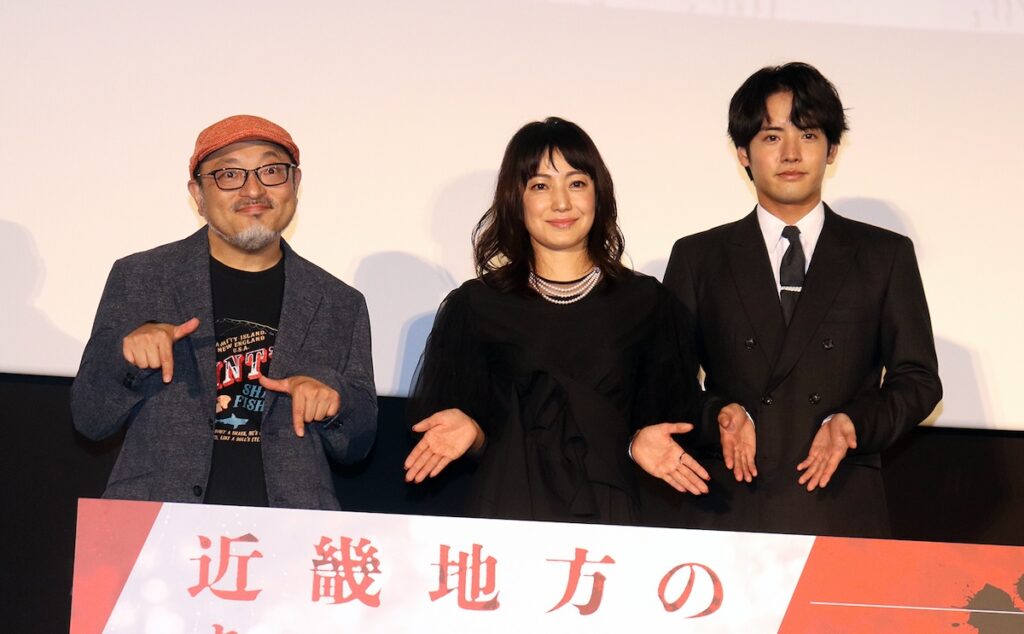 『近畿地方のある場所について』初日舞台挨拶にて