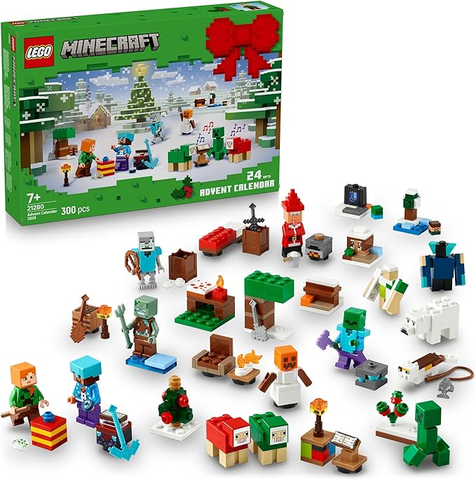 レゴ(LEGO) マインクラフト レゴ(R)マインクラフト アドベントカレンダー2025 引用元：Amazon