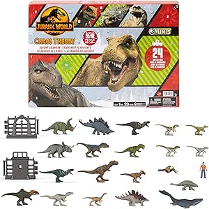 マテル ジュラシックワールド(JURASSIC WORLD) サバイバル・ミッション 恐竜アドベントカレンダー 引用元：Amazon