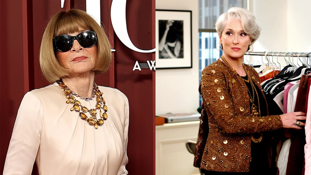 （左から）アナ・ウィンター、メリル・ストリープ 写真: Michael Loccisano/Getty Images; Everett Collection