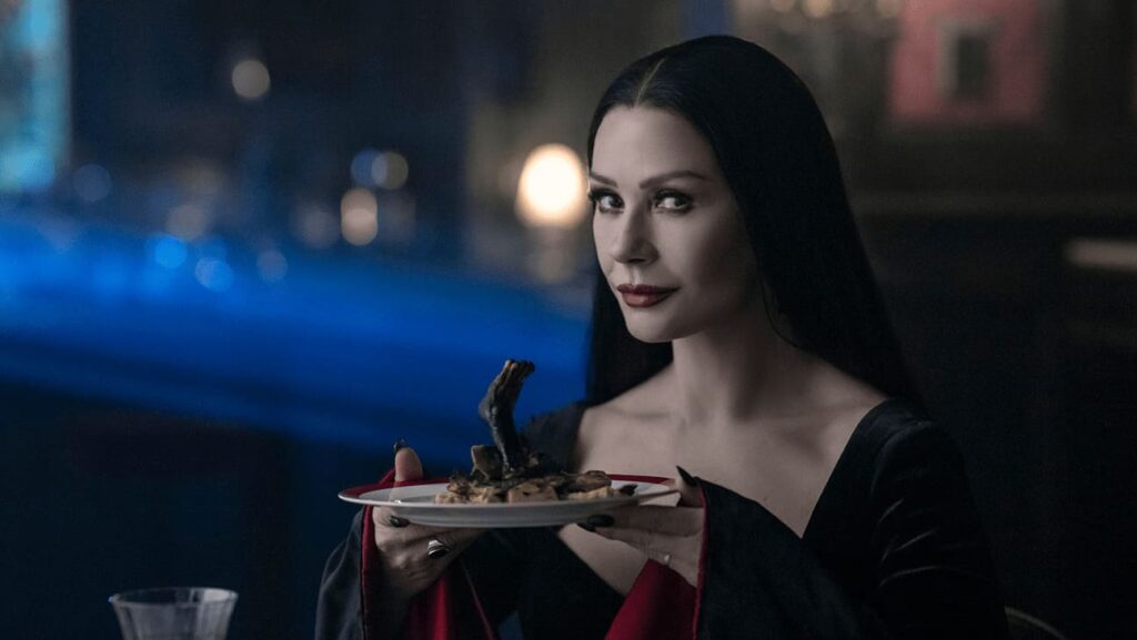 『ウェンズデー』シーズン2のキャサリン・ゼタ＝ジョーンズ 写真：Netflix