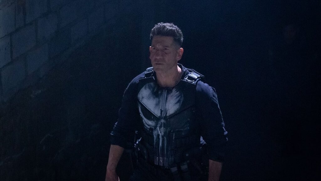 パニッシャー役のジョン・バーンサル、『デアデビル：ボーン・アゲイン』より 写真：Giovanni Rufino/Marvel/Disney+