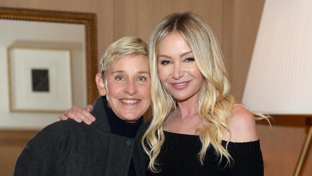 エレン・デジェネレスとポーシャ・デ・ロッシ 写真：Kelly Sullivan/Getty Images for RH