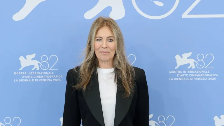 Netflix映画『ハウス・オブ・ダイナマイト』のフォトコールに出席したキャスリン・ビグロー監督、第82回ヴェネツィア国際映画祭より 写真：Getty