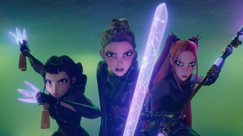 『KPOPガールズ! デーモン・ハンターズ』写真：Netflix