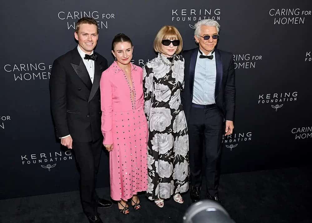 （左から）マーク・グイドゥッチ、クロエ・マル、アナ・ウィンター、バズ・ラーマン