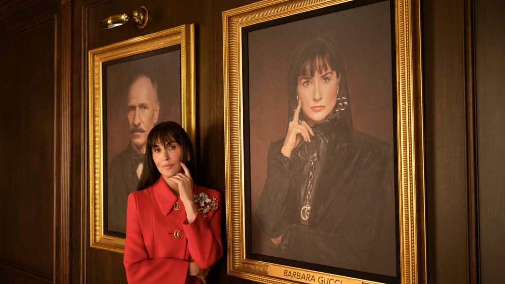 デミ・ムーア『The Tiger（原題）』 写真：Gucci