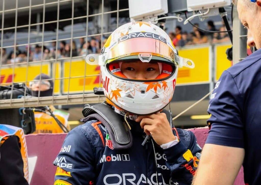 角田裕毅、2025年F1アゼルバイジャンGPにて