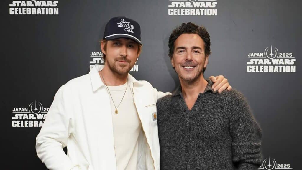 ライアン・ゴズリング、ショーン・レヴィ監督＝4月18日、「スター・ウォーズ セレブレーション ジャパン 2025」にて