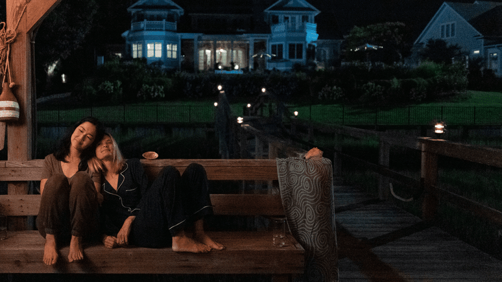ジャッキー・チャンとレイチェル・ブランチャード、『私たちの青い夏』シーズン1より 写真：Prime Video
