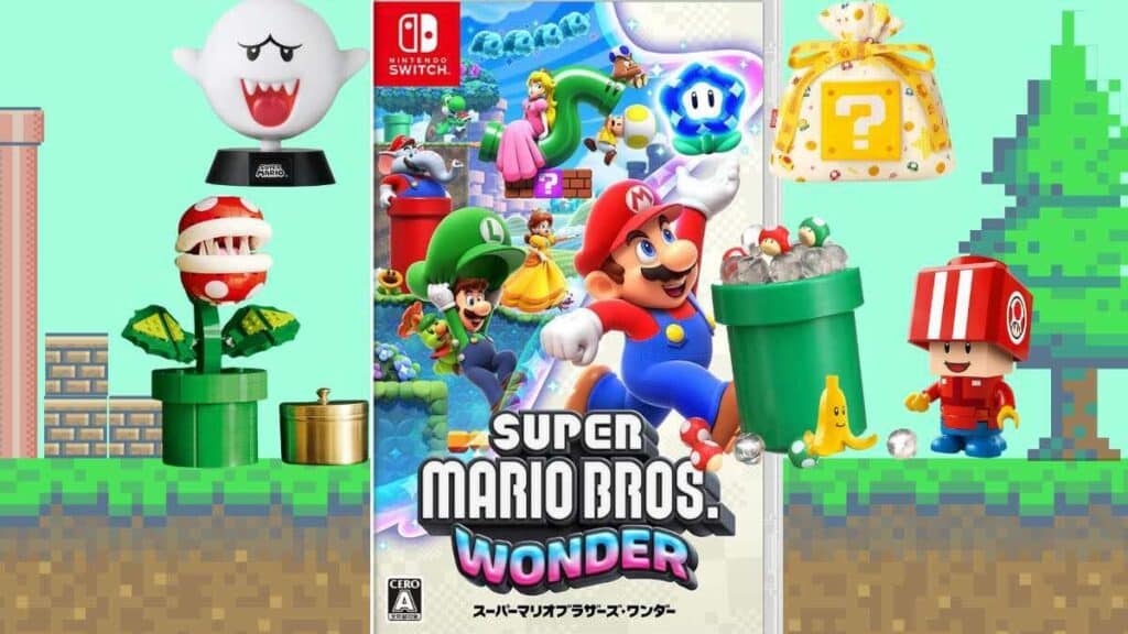 大人も子供も夢中になれる！スーパーマリオの魅力的グッズが勢ぞろい