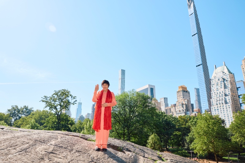 At Central Park, New York City