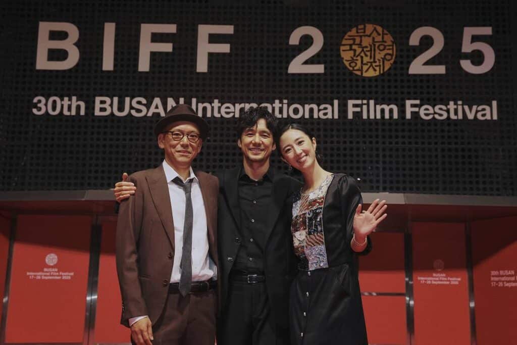 映画『Dear Stranger／ディア・ストレンジャー』の真利子哲也監督、西島秀俊、グイ・ルンメイ