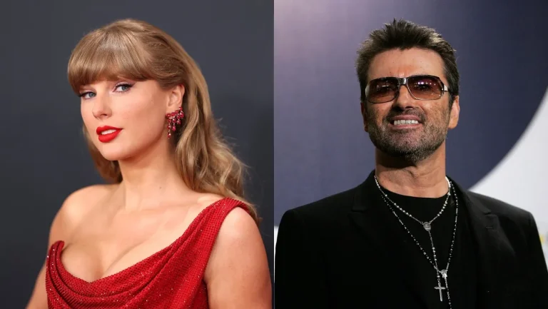 （左から）テイラー・スウィフト、ジョージ・マイケル 写真：Matt Winkelmeyer/Getty Images for The Recording Academy , Sean Gallup/Getty Images