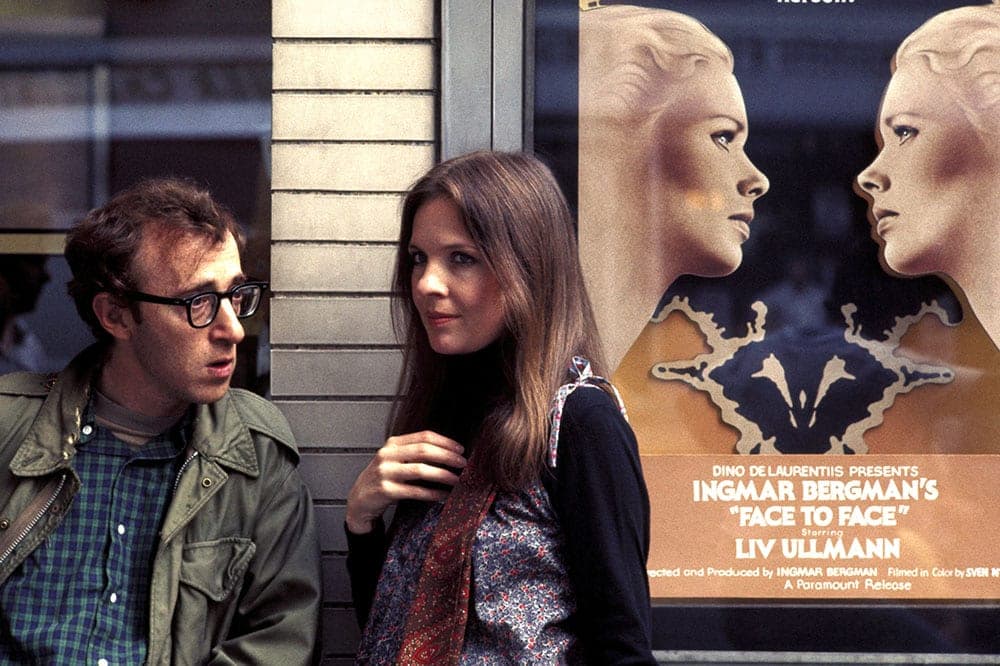 ウディ・アレン、ダイアン・キートン、『アニー・ホール』より 写真：Courtesy of Everett Collection