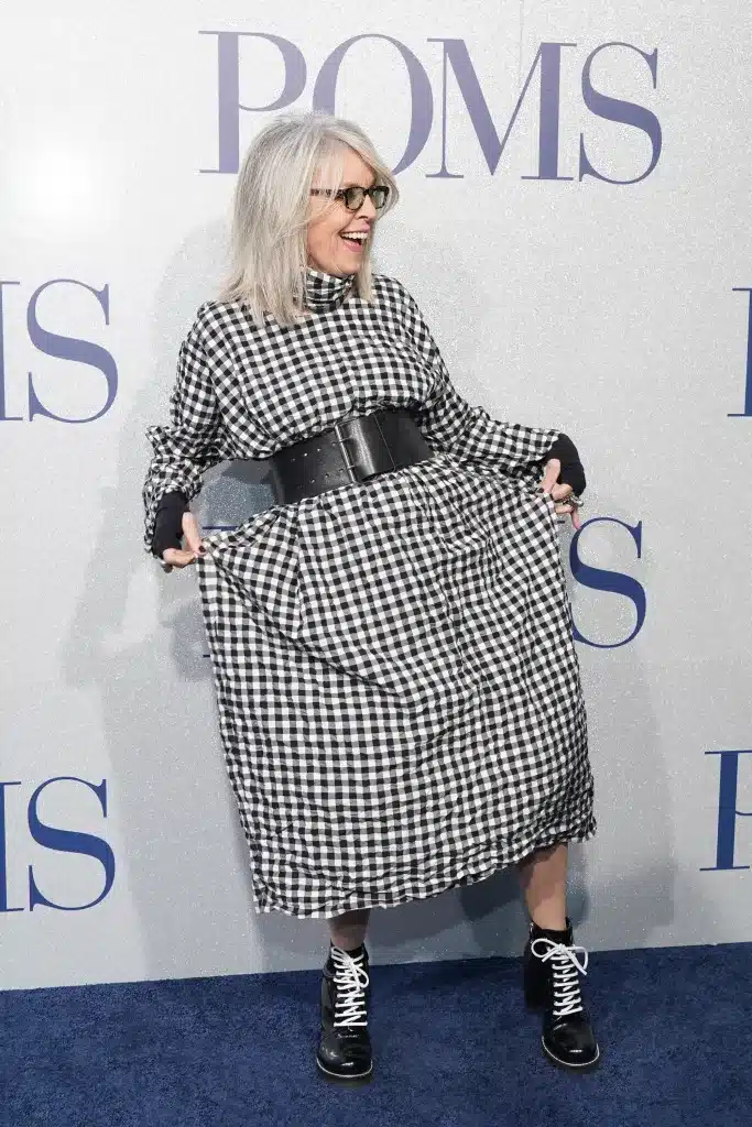 2019年5月、『チア・アップ！』のプレミア上映に出席したダイアン・キートン 写真：Rachel Luna/Getty Images
