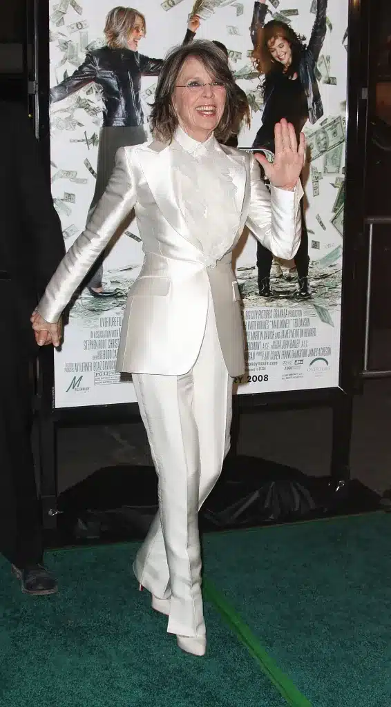 2008年1月、『デンジャラスな妻たち』のプレミア上映に出席したダイアン・キートン 写真：Frederick M. Brown/Getty Images