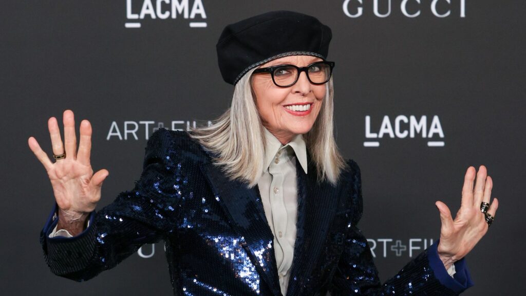 2021年11月、LACMAのアート＋フィルム ガラに出席したダイアン・キートン 写真：Kevin Winter/Getty Images