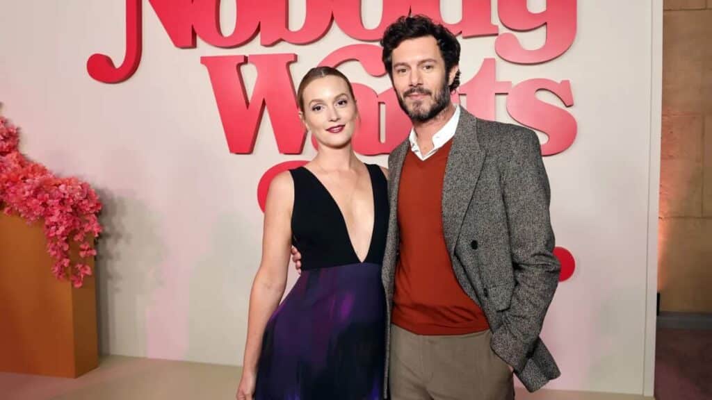 レイトン・ミースターとアダム・ブロディ 写真：Emma McIntyre/Getty Images for Netflix