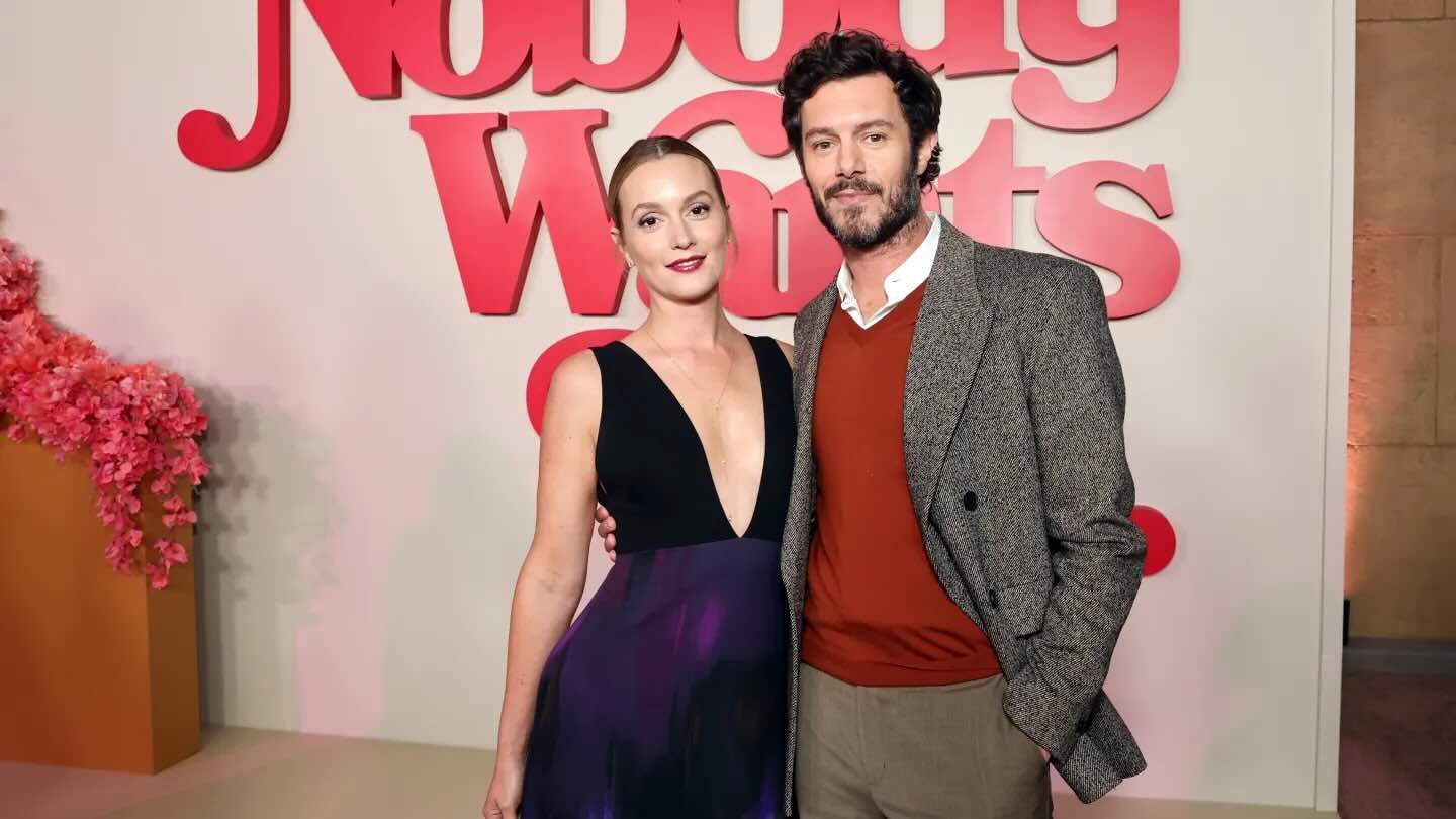 レイトン・ミースターとアダム・ブロディ 写真:Emma McIntyre/Getty Images for Netflix