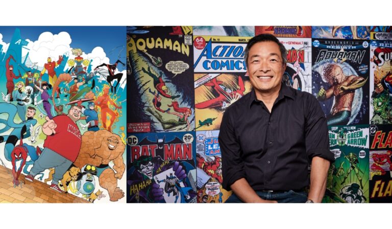 C.B.セブルスキーと、ジム・リー　©2025 Tokyo comic con All rights reserved.