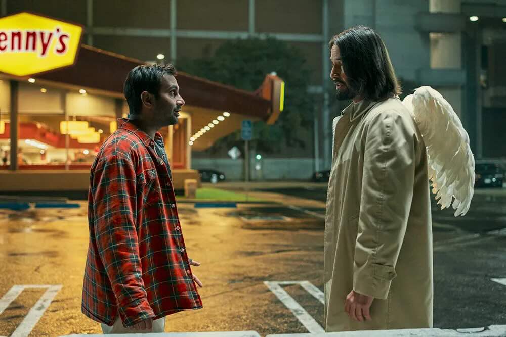 『グッド・フォーチュン（原題：Good Fortune）』のアジズ・アンサリとキアヌ・リーブス