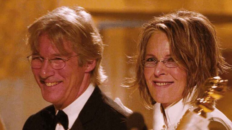 2004年のゴールデン・グローブ賞授賞式でのリチャード・ギアとダイアン・キートン 写真：Chris Haston/NBC/Getty Images