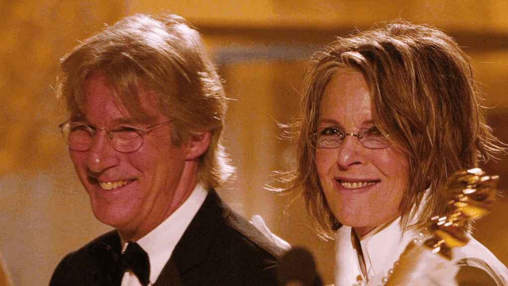 2004年のゴールデン・グローブ賞授賞式でのリチャード・ギアとダイアン・キートン 写真:Chris Haston/NBC/Getty Images