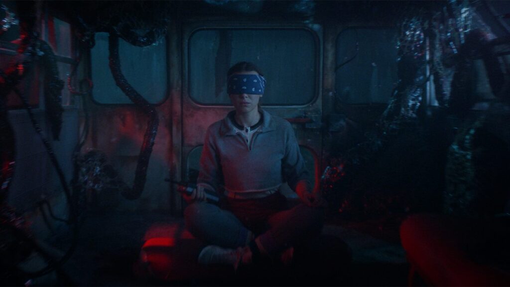 ミリー・ボビー・ブラウン、『ストレンジャー・シングス 未知の世界』シーズン5より 写真：Netflix