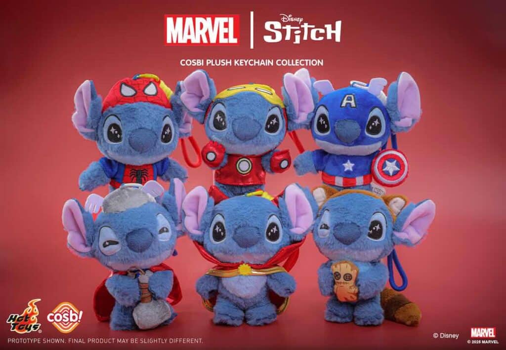 コスビ・ぬいぐるみキーチェーン『マーベル｜スティッチ』