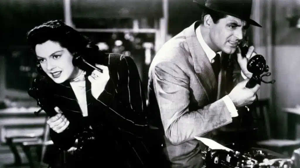 『ヒズ・ガール・フライデー』（1940年） 写真：Courtesy Everett Collection