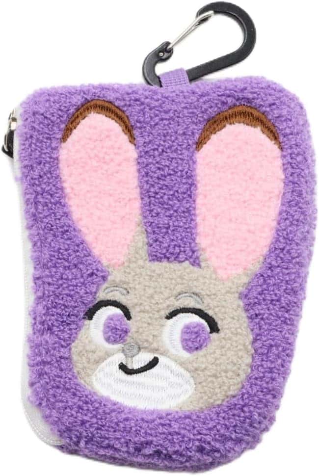 ズートピア ダイカットさがらポーチ DZP-PCH06 PURPLE