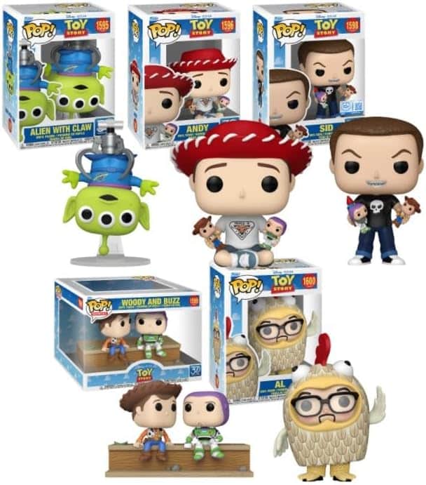 Funko トイ・ストーリー 30周年記念ポップ!モーメント付きコンプリートセット Amazon.co.jp
