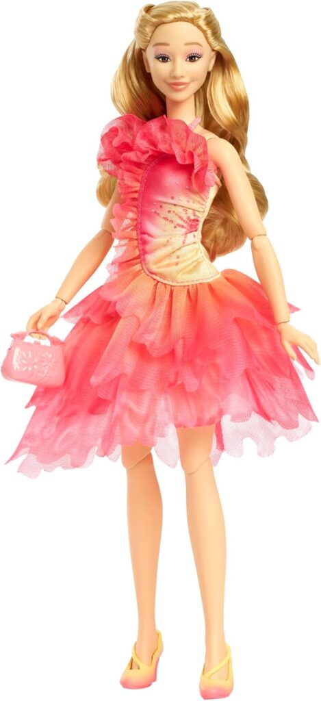 【Amazon.co.jp 限定】 マテル(MATTEL) WICKED ウィキッド グリンダ ドール 映画『ウィキッド ふたりの魔女』 きせかえ人形 4歳から ピンク HXT63