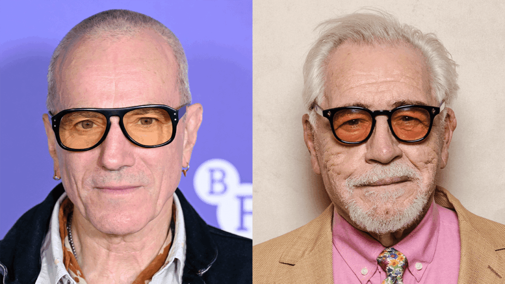 ダニエル・デイ＝ルイスとブライアン・コックス 写真：Kate Green/Getty Images for BFI; Vittorio Zunino Celotto/Getty Images