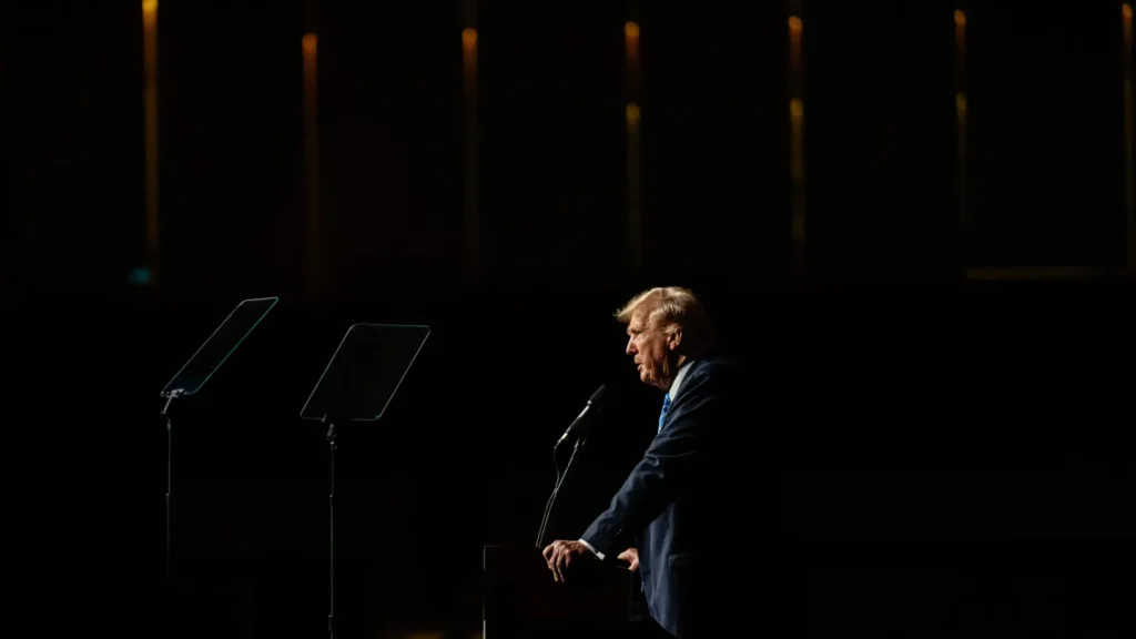 ドナルド・トランプ大統領 写真：Jon Cherry/Getty Images