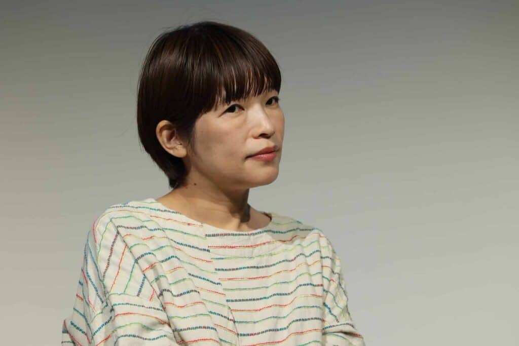 ウィメンズ・エンパワーメント・トーク「ハー・ゲイズ」に登壇した呉美保監督 ©2025 TIFF