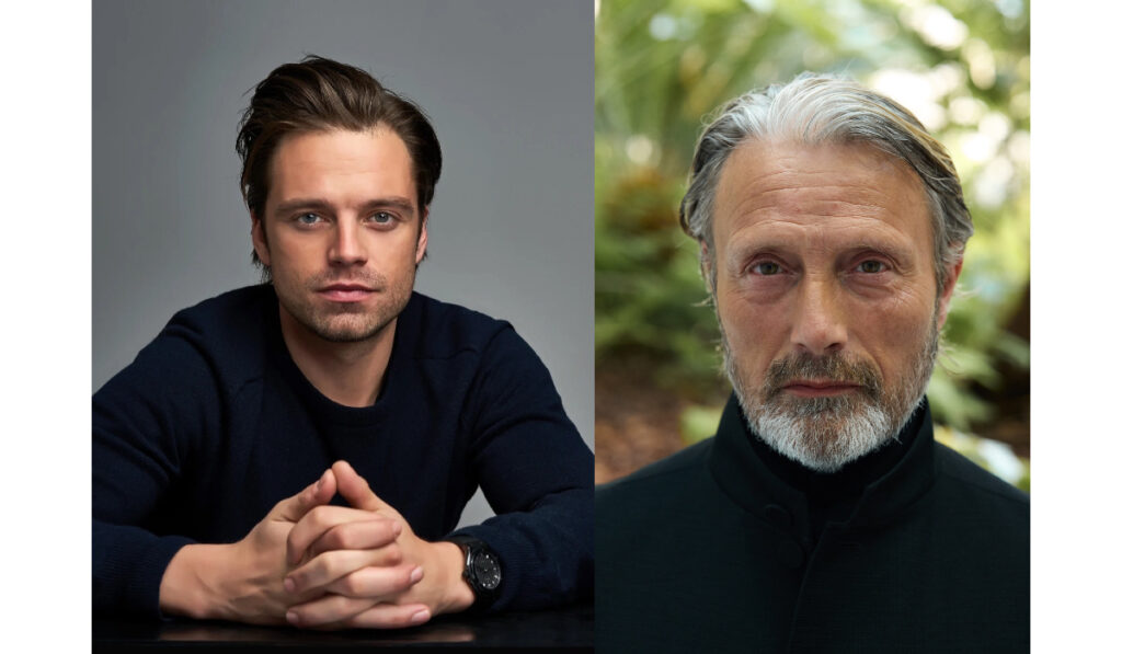 セバスチャン・スタンと、マッツ・ミケルセン（Photo by Greg Williams） ©2025 Tokyo comic con All rights reserved.