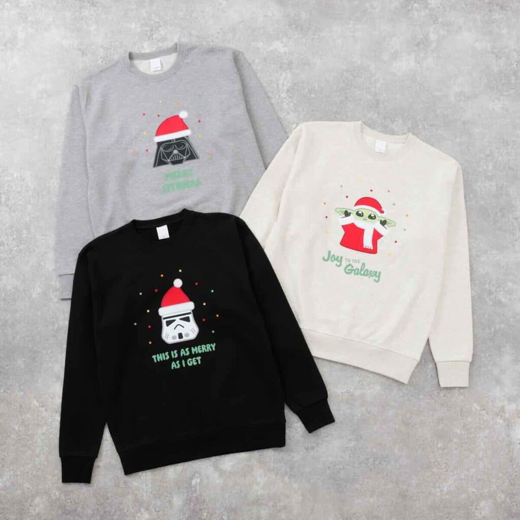 スター・ウォーズ、コミコン日替わり限定、クリスマス柄スウェット