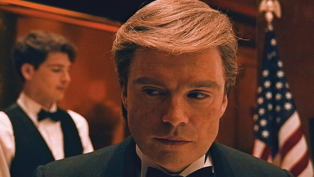 セバスチャン・スタン、『アプレンティス:ドナルド・トランプの創り方』(2024年)より 写真:APPRENTICE PRODUCTIONS ONTARIO INC./PROFILE PRODUCTIONS 2/TAILORED FILMS LTD.