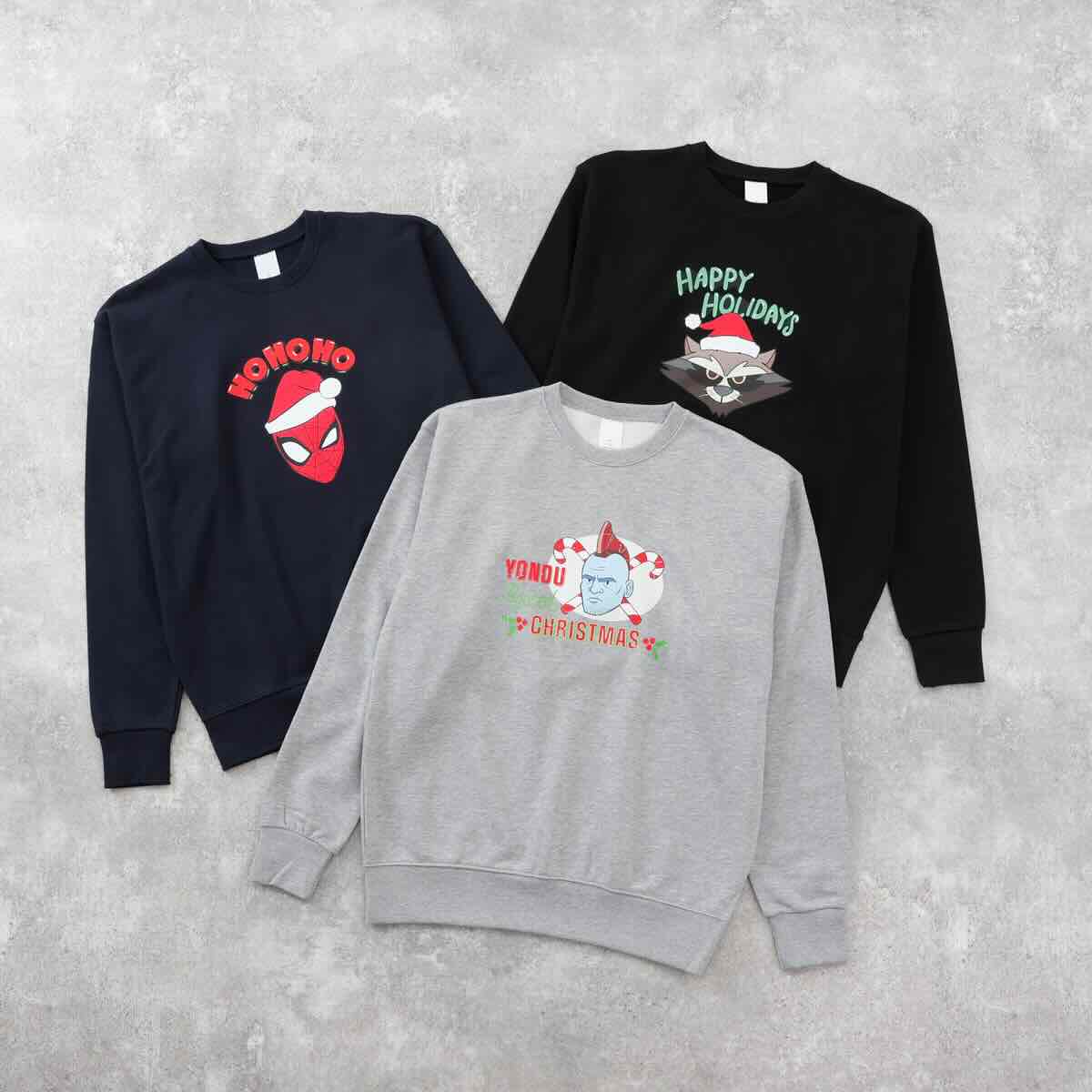 コミコン日替わり限定、クリスマス柄スウェット