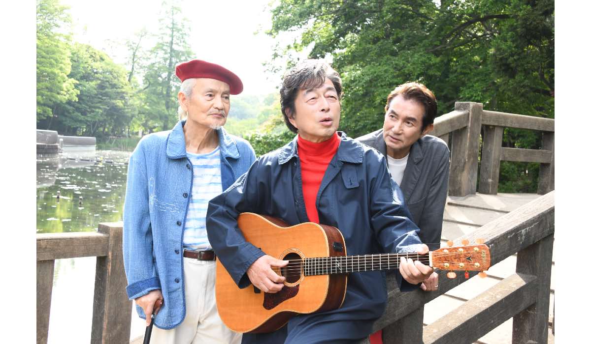 左から秋野太作、中村雅俊、田中健 『五十年目の俺たちの旅』2026年1月9日（金）よりTOHOシネマズ日比谷ほか全国ロードショー ©「五十年目の俺たちの旅」製作委員会