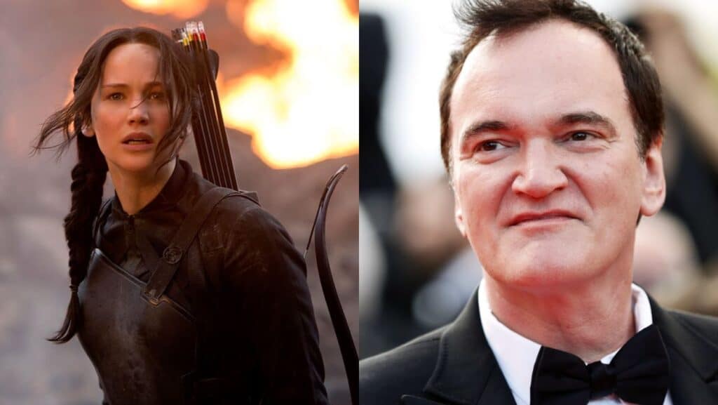 『ハンガー・ゲーム』、クエンティン・タランティーノ監督 写真：Murray Close/Lionsgate/Courtesy Everett Collection; Vittorio Zunino Celotto/Getty Images
