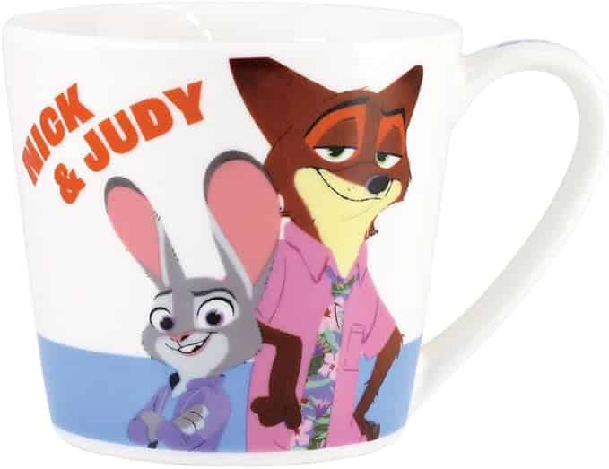 ティーズファクトリー ディズニーメジャーマグ ズートピア2/ニック&ジュディ H80×φ85mm DN-5524763NJ