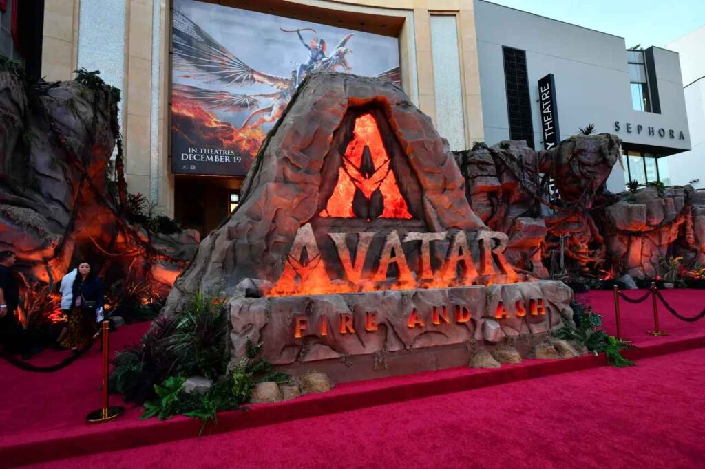『アバター：ファイヤー・アンド・アッシュ』ワールドプレミアにて