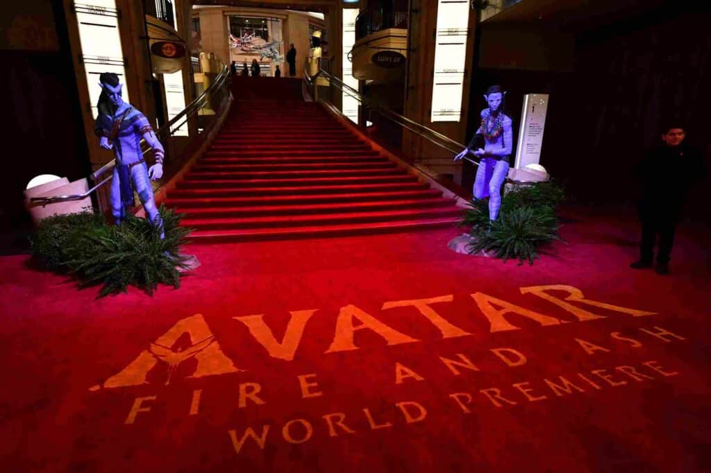 『アバター：ファイヤー・アンド・アッシュ』ワールドプレミアにて