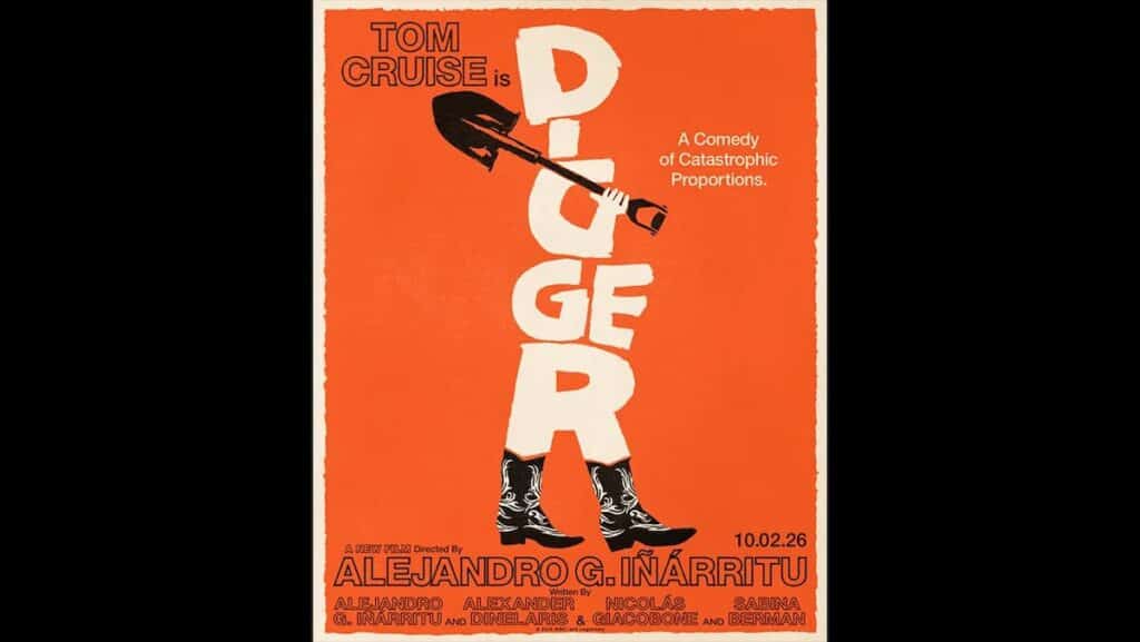 トム・クルーズ最新作『Digger（原題）』ポスター画像